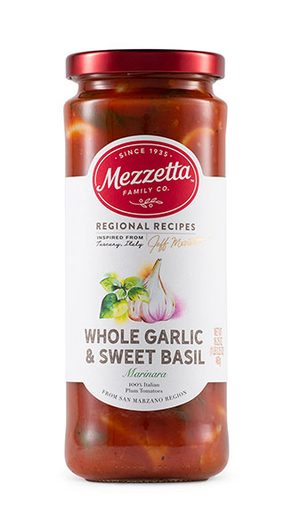 Mezzetta Whole Garlic & Sweet Basil